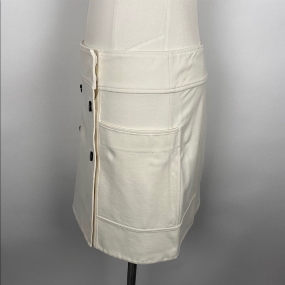 Diane von Furstenberg  ecru wrap skirt - Picture 5 of 11